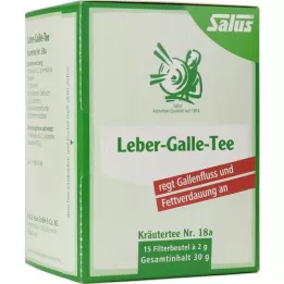 LEBER GALLE-Tee Taimetee nr.18a Salus filtertee, 15 tk