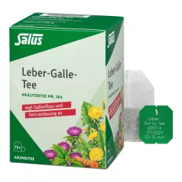 LEBER GALLE-Tee Taimetee nr.18a Salus filtertee, 15 tk