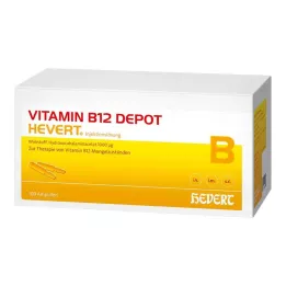 VITAMIN B12 DEPOT Hevert ampullid, 100 tk