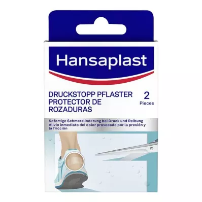 HANSAPLAST Pressure stop läbipaistev, kaitsev pad, 2 tk