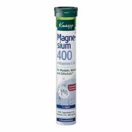 KNEIPP Magneesium 400+C+E kihisevad tabletid, 15 tk