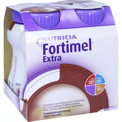 FORTIMEL Ekstra šokolaadimaitse, 4X200 ml