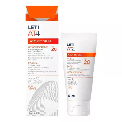 LETI AT4 näokreem SPF 20, 50 ml LETI AT4 näokreem SPF 20, 50 ml