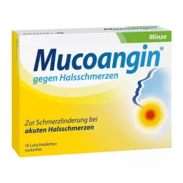 MUCOANGIN Piparmündi 20 mg pastillid, 18 tk