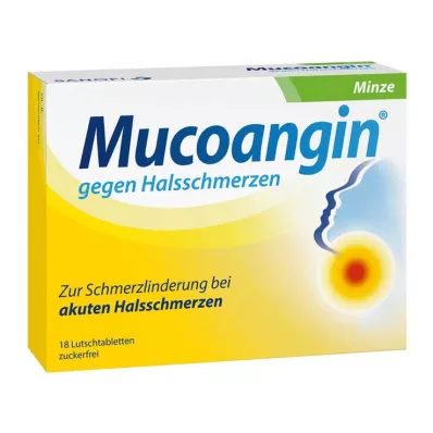 MUCOANGIN Piparmündi 20 mg pastillid, 18 tk