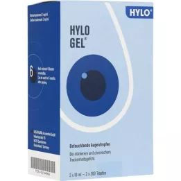 HYLO-GEL silmatilgad, 2X10 ml