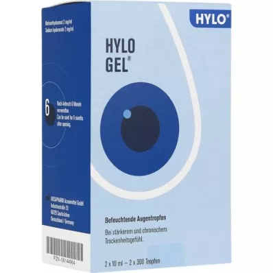 HYLO-GEL silmatilgad, 2X10 ml