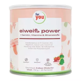 FOR YOU protein power maasikapulber, 750 g