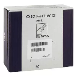 BD POSIFLUSH XS loputussüsteemi eeltäidetud süstlad, 30X10 ml