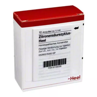 ZITRONENSÄUREZYKLUS kannaampullid, 10 tk
