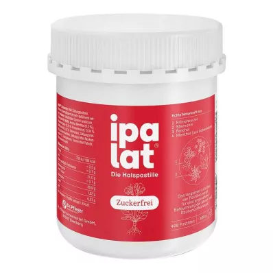 IPALAT Kurgupastillid suhkruta, 400 tk