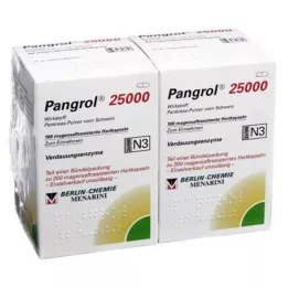 PANGROL 25.000 kõvakübarat enterokattega pelletiga, 200 tk