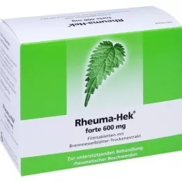 RHEUMA HEK forte 600 mg õhukese polümeerikattega tabletid, 100 tk