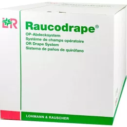 RAUCODRAPE N Kõrva perforeeritud riie 175x240 cm 2-kordne sk, 11 tk