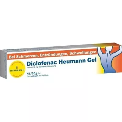 DICLOFENAC Heumann geel, 50 g