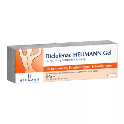 DICLOFENAC Heumann geel, 100 g