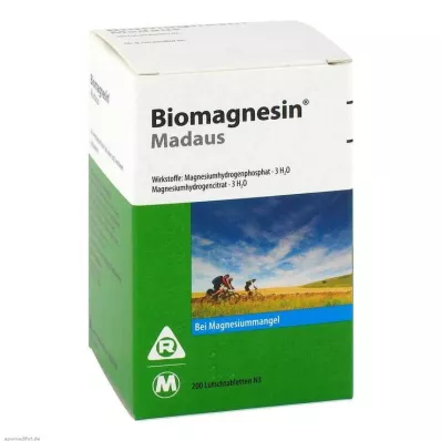 BIOMAGNESIN Madaus pastillid, 200 kapslit