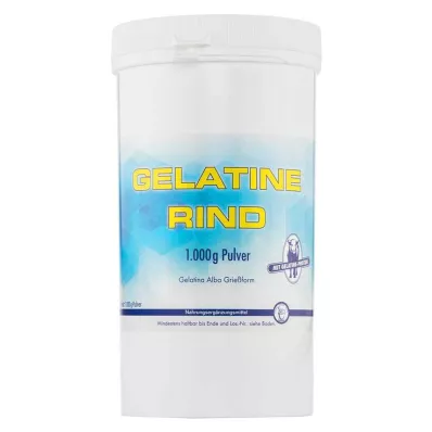 GELATINE RIND Pulbrikott, 1000 g GELATINE RIND Pulbrikott, 1000 g
