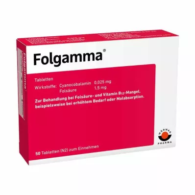 FOLGAMMA tabletid, 50 tk