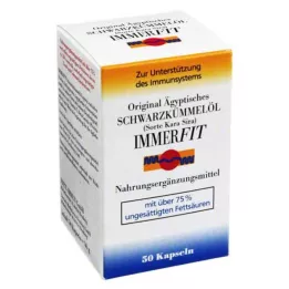SCHWARZKÜMMELÖL Immerfit kapslid, 50 kapslit