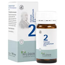 Biochemistry Pflueger 2 Calcium phosphoricum D 6 tabletid, 100 tk