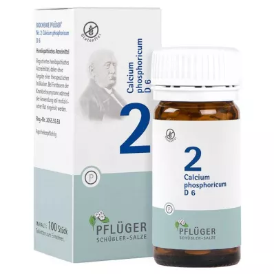 Biochemistry Pflueger 2 Calcium phosphoricum D 6 tabletid, 100 tk
