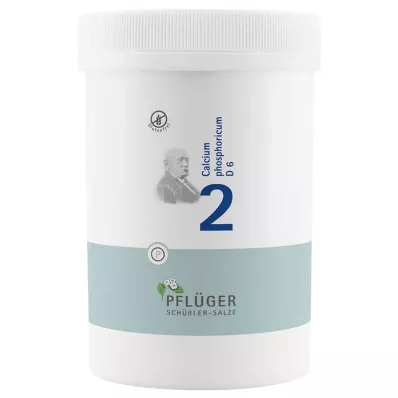 Biochemistry Pflueger 2 Calcium phosphoricum D 6 tabletid, 4000 tk Biochemistry Pflueger 2 Calcium phosphoricum D 6 tabletid, 4000 tk