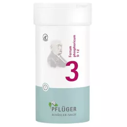 BIOCHEMIE Ploughmans Plaster 3 Ferrum phosphoricum D 12 tbl, 400 tk