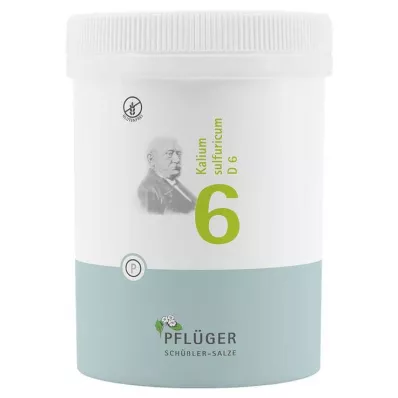 Biochemistry Pflueger 6 Kalium sulfuricum D 6 tabletid, 1000 tk