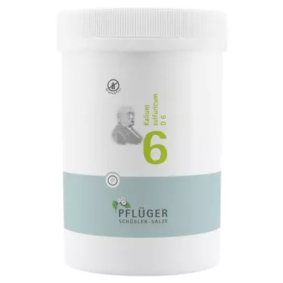 Biochemistry Pflueger 6 Kalium sulfuricum D 6 tabletid, 4000 tk