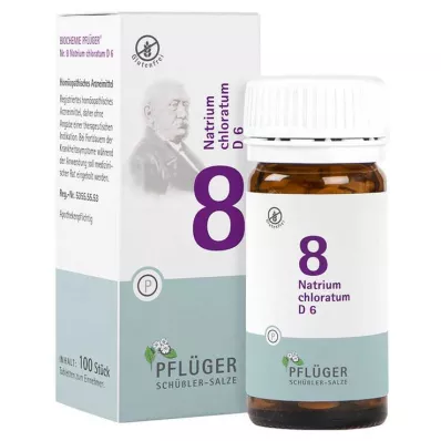 BIOCHEMIE Ploughmans Plaster 8 Natrium chloratum D 6 tbl, 100 tk
