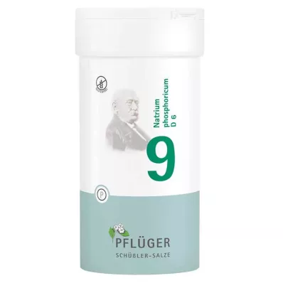 Biochemistry Pflueger 9 Natrum phosphoricum D 6 tabletid, 400 tk