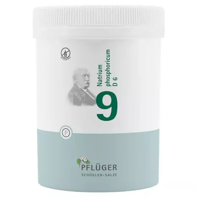 Biochemistry Pflueger 9 Natrum phosphoricum D 6 tabletid, 1000 tk