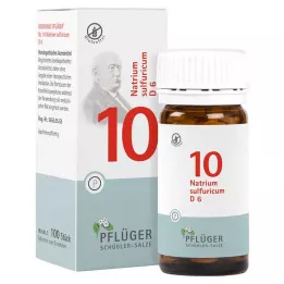 BIOCHEMIE Ploughmans Plaster 10 Natrium sulphuricum D 6 tbl, 100 tk