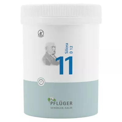 BIOCHEMIE Pflüger 11 Silicea D 12 tabletti, 1000 tk