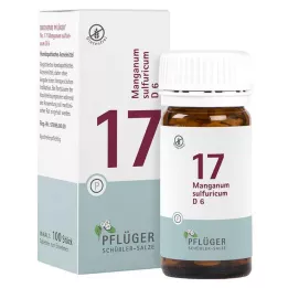 BIOCHEMIE Ploughmans Plaster 17 Manganum sulphuricum D 6 tbl, 100 tk