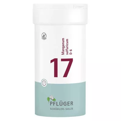 BIOCHEMIE Ploughmans Plaster 17 Manganum sulphuricum D 6 tbl, 400 tk
