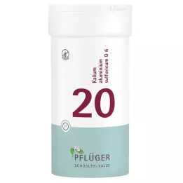BIOCHEMIE Ploughmans 20 Potassium alumin.sulphur.D 6 Tab, 400 tk