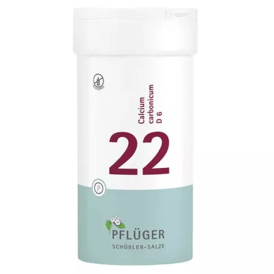 Biochemistry Pflueger 22 Calcium carbonicum D 6 tabletid, 400 tk