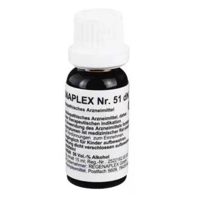 REGENAPLEX nr.51 dN tilgad, 15 ml REGENAPLEX nr.51 dN tilgad, 15 ml