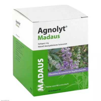 Agnolyt Madaus kõvakapslid, 100 tk