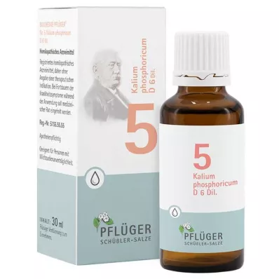 BIOCHEMIE Ploughmans Plaster 5 Kalium phosphoricum D 6 tilk, 30 ml