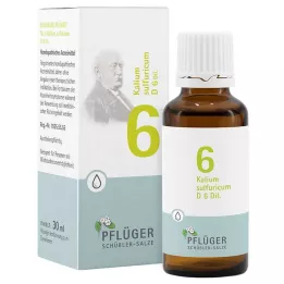 BIOCHEMIE Ploughmans 6 Kalium sulphuricum D 6 tilka, 30 ml