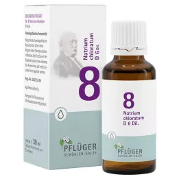 BIOCHEMIE Ploughmans Plaster 8 Natrium chloratum D 6 tilka, 30 ml