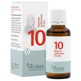 BIOCHEMIE Ploughmans Plaster 10 Natrium sulphuricum D 6 tilk, 30 ml