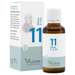BIOCHEMIE Ploughmans 11 Silicea D 12 tilka, 30 ml