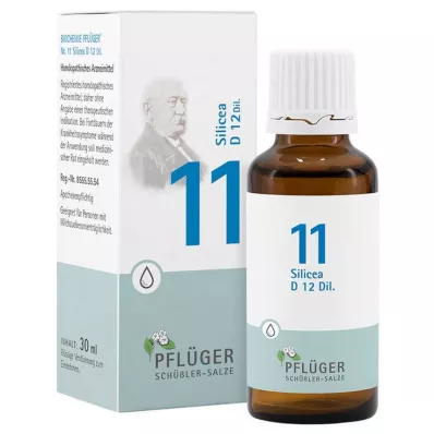 BIOCHEMIE Ploughmans 11 Silicea D 12 tilka, 30 ml