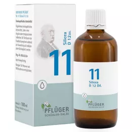BIOCHEMIE Ploughmans 11 Silicea D 12 tilka, 100 ml