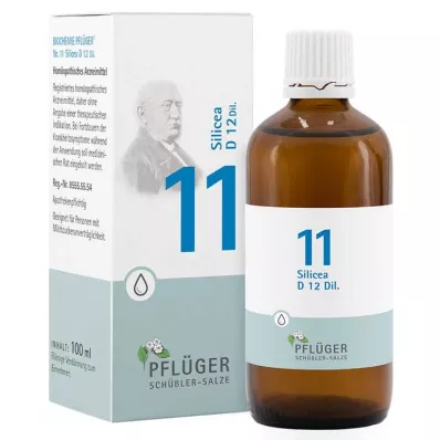 BIOCHEMIE Ploughmans 11 Silicea D 12 tilka, 100 ml