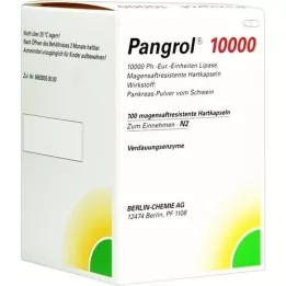 PANGROL 10 000 kõvakübarat, 100 tk